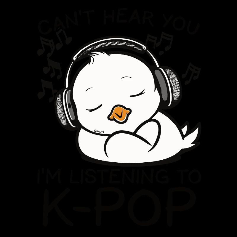Je ne t’entends pas, j’écoute Kpop Duck K-pop