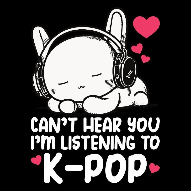 Je ne t’entends pas, j’écoute Kpop Rabbit K-pop
