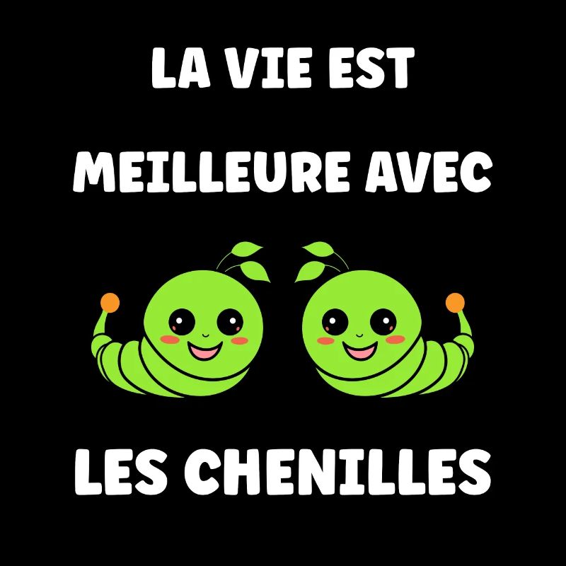 Chenilles insecte Amour petite chenille