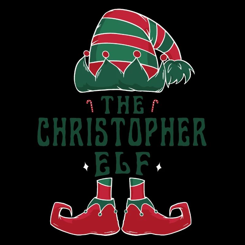 Christopher Elf personnalisé nom Noël