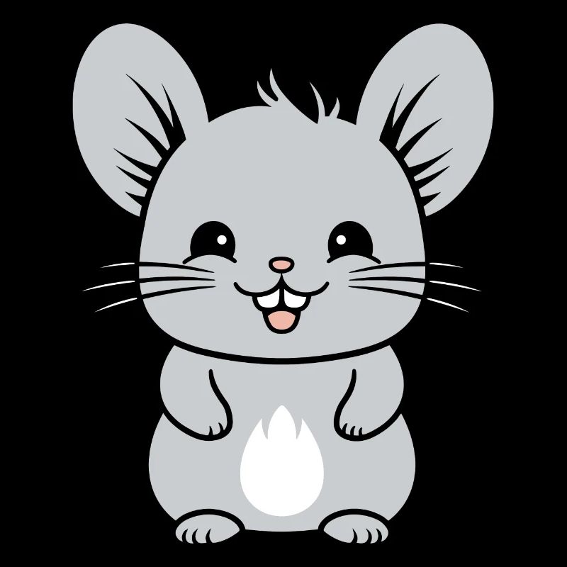 Petit chinchilla mignon