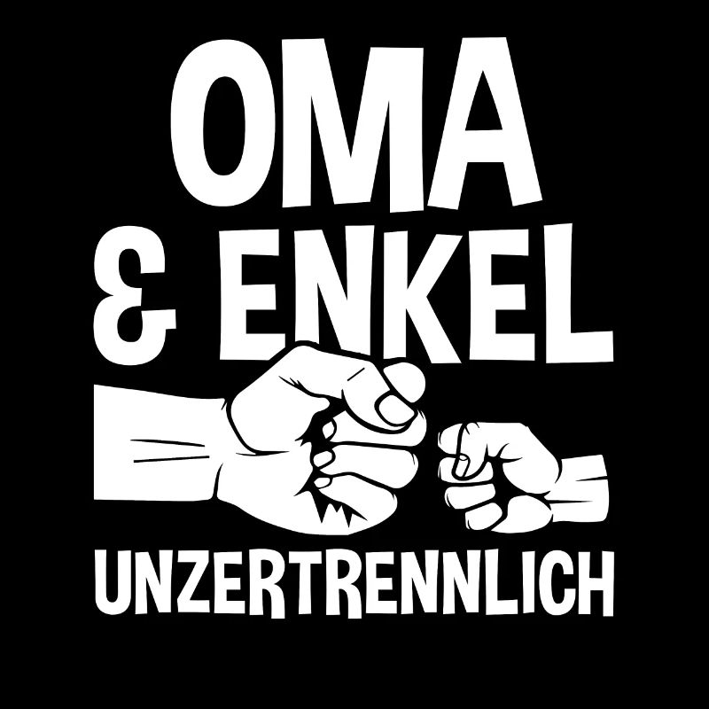Oma Großmutter und Enkel