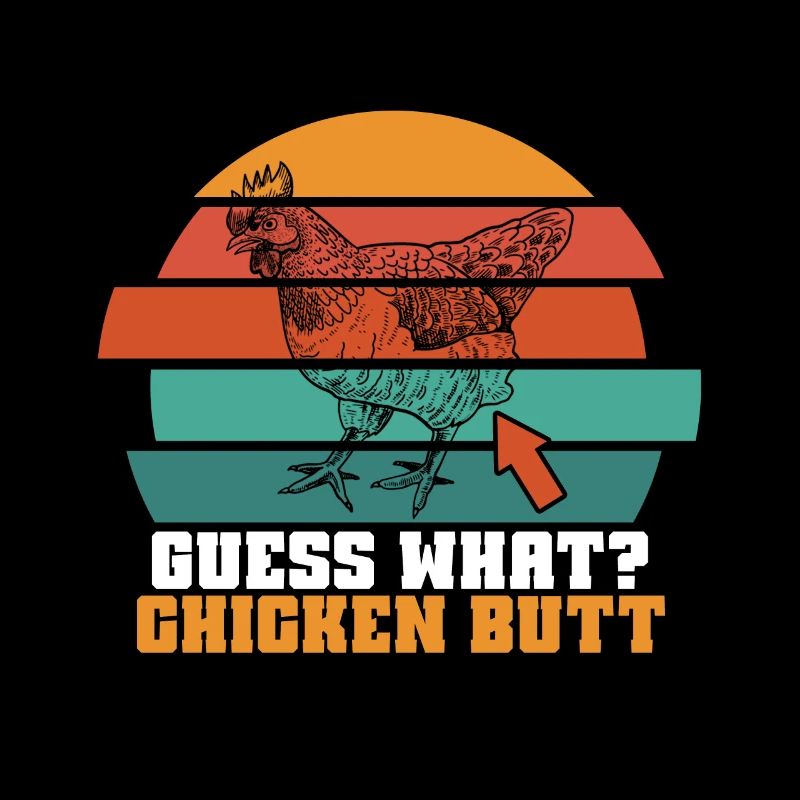Drôle Devinez quoi ? Cul de poulet !
