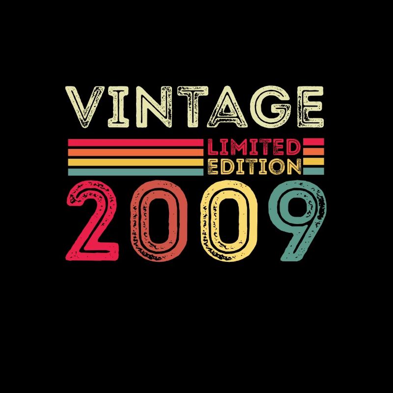 Vintage Limitierte Auflage 2009 Geburtstag