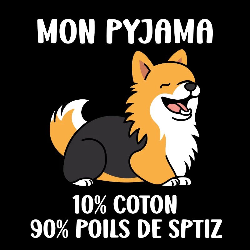 Humour chien Spitz