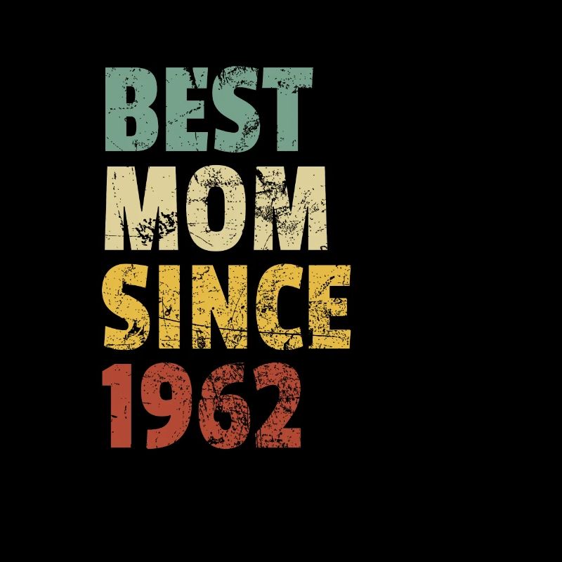 Beste Mutter seit 1962 Muttertags-Slogan-Zitat
