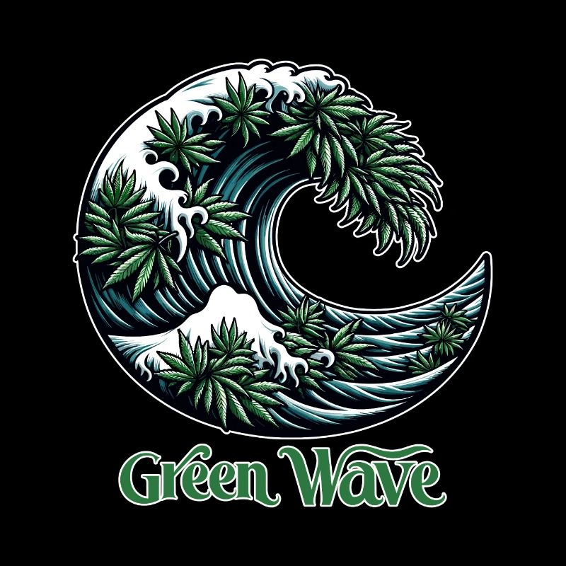 Hanf, Cannabis, Gras, Babak, Bobaz, Green Wave