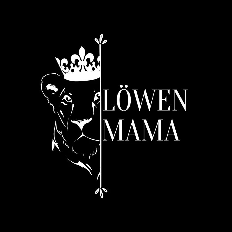 Löwenmama Mama Mutter Motiv Muttertag Geburtstag