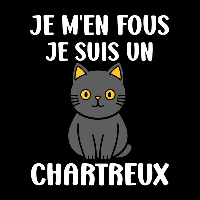 Humour chat chartreux
