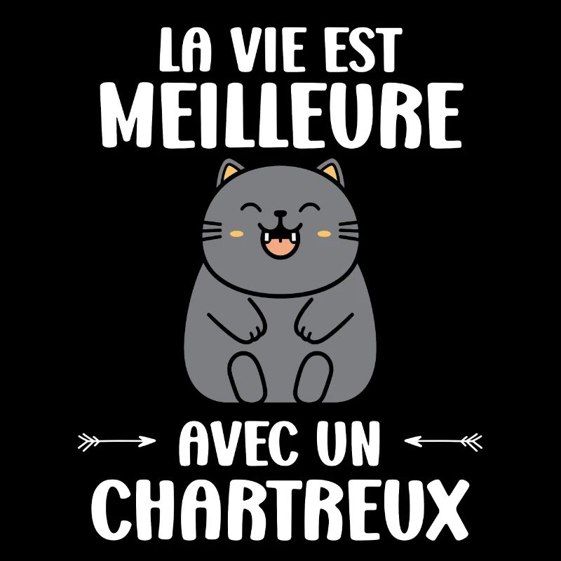 Humour chat chartreux