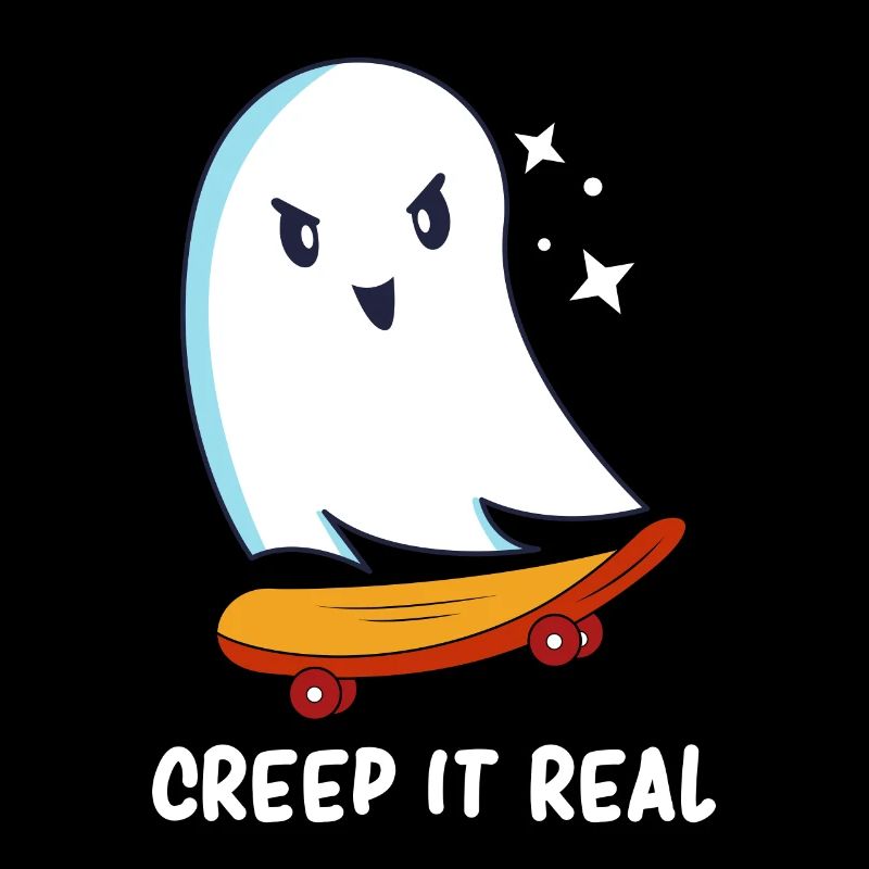 Ghost - Cute Ghost - Funny Ghost - Halloween Ghost