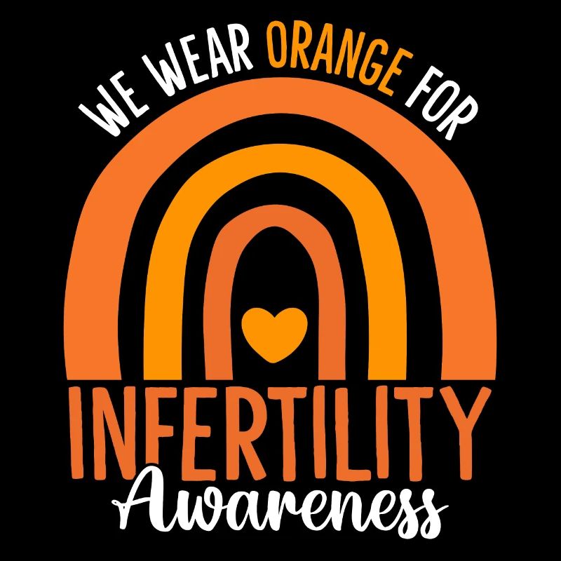 Orange Unfruchtbarkeit Bewusstsein Eine von acht IVF