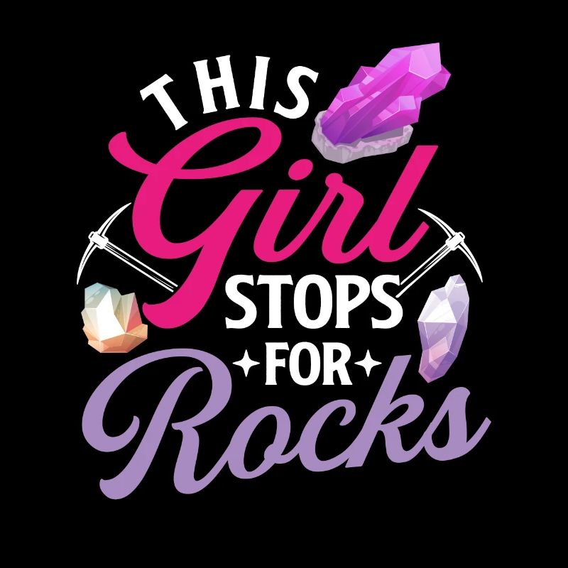 This Girl Stops For Rocks Geode Hunter