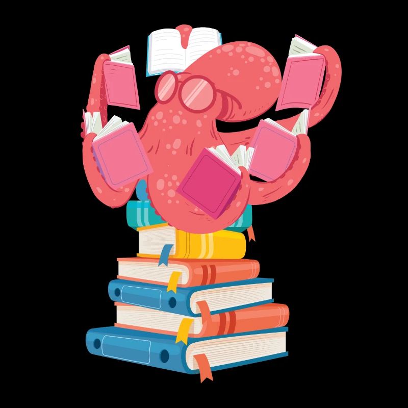 Reading Octopus - Fishkeeper Fishkeeping Lover