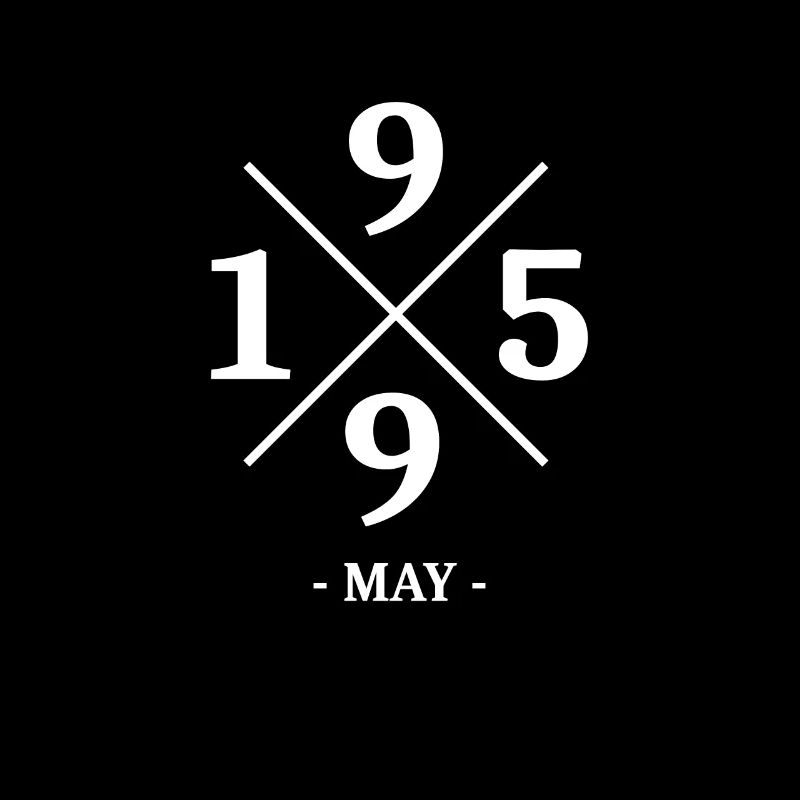 Anniversaire minimal mai 1995 - Simple