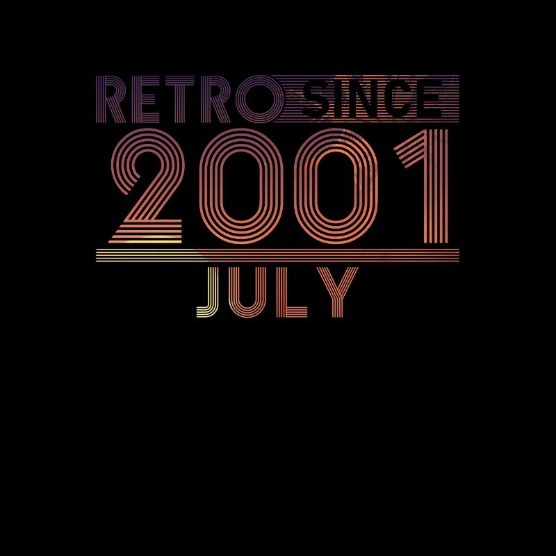 Retro Geburtstag July 2001 - Sunset line