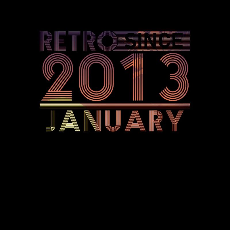 Retro Geburtstag January 2013 - Sunset line