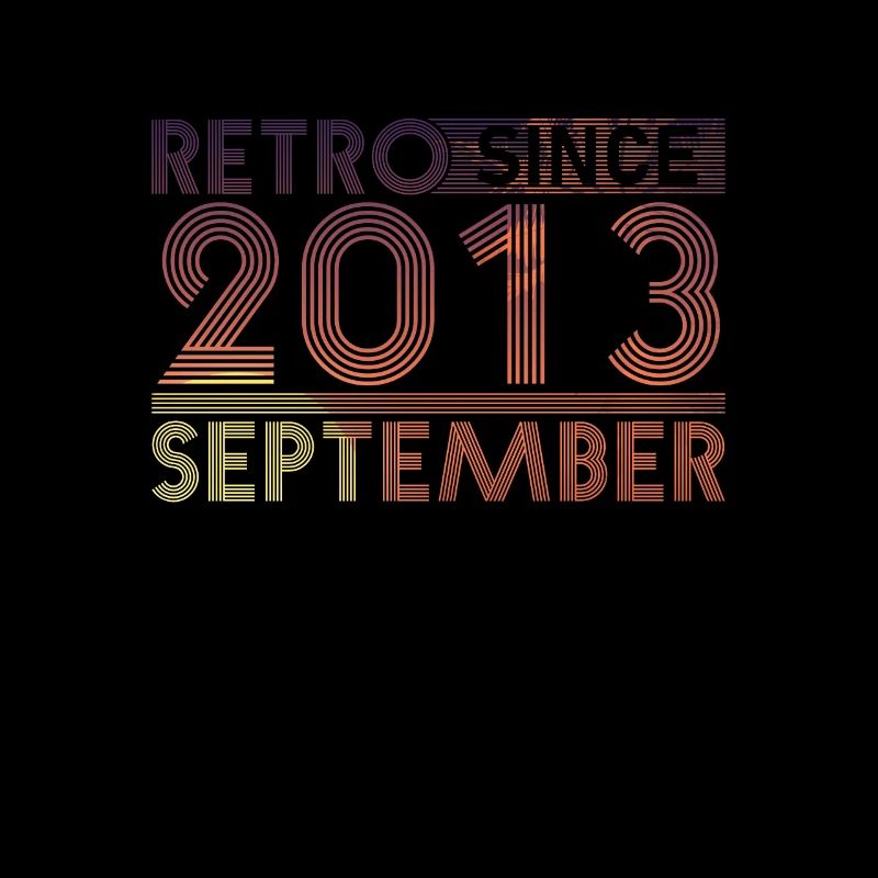Retro Geburtstag September 2013 - Sunset line