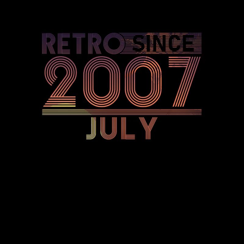 Retro Birthday July 2007 - Sunset line