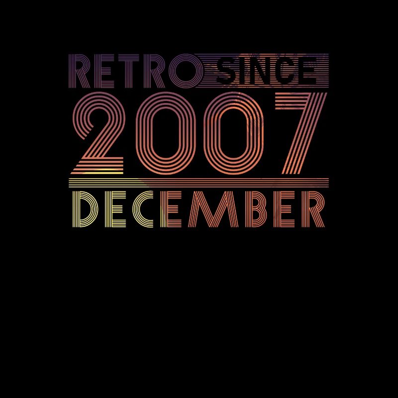 Retro Birthday December 2007 - Sunset line