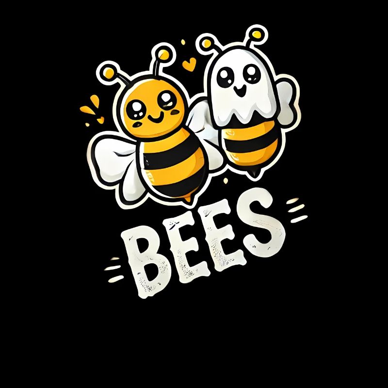 Cute Bee Ghost Halloween