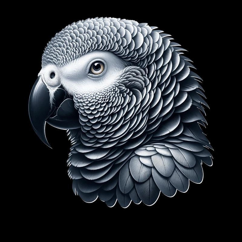 African grey parrot