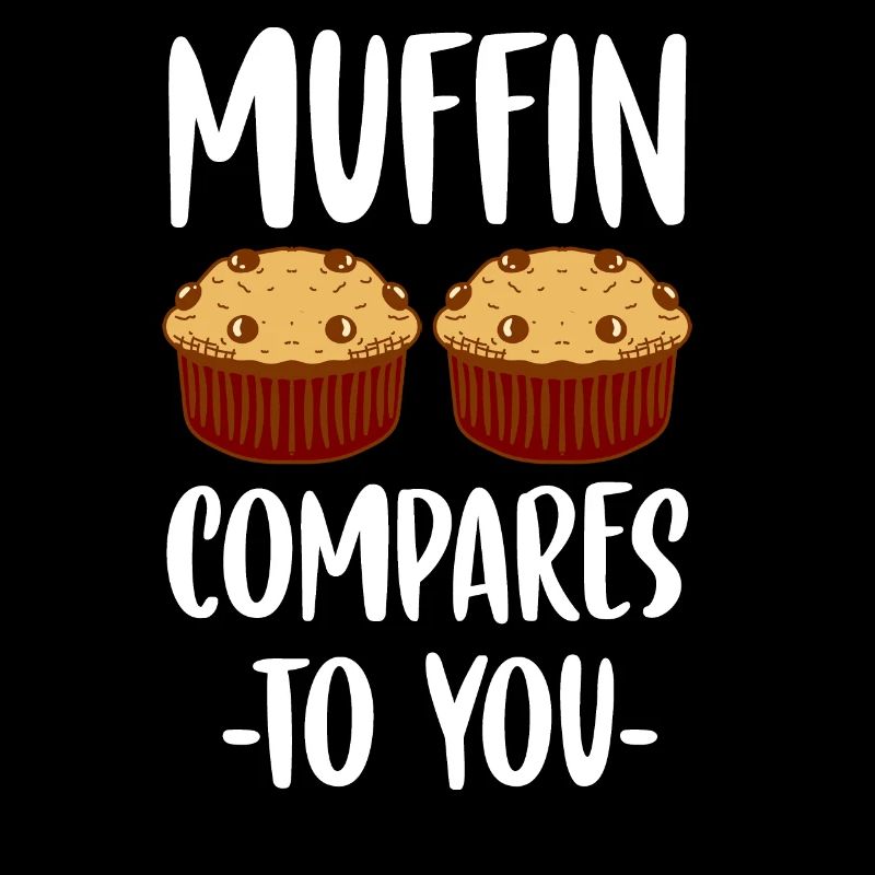 Il muffin crostata si confronta con il muffin