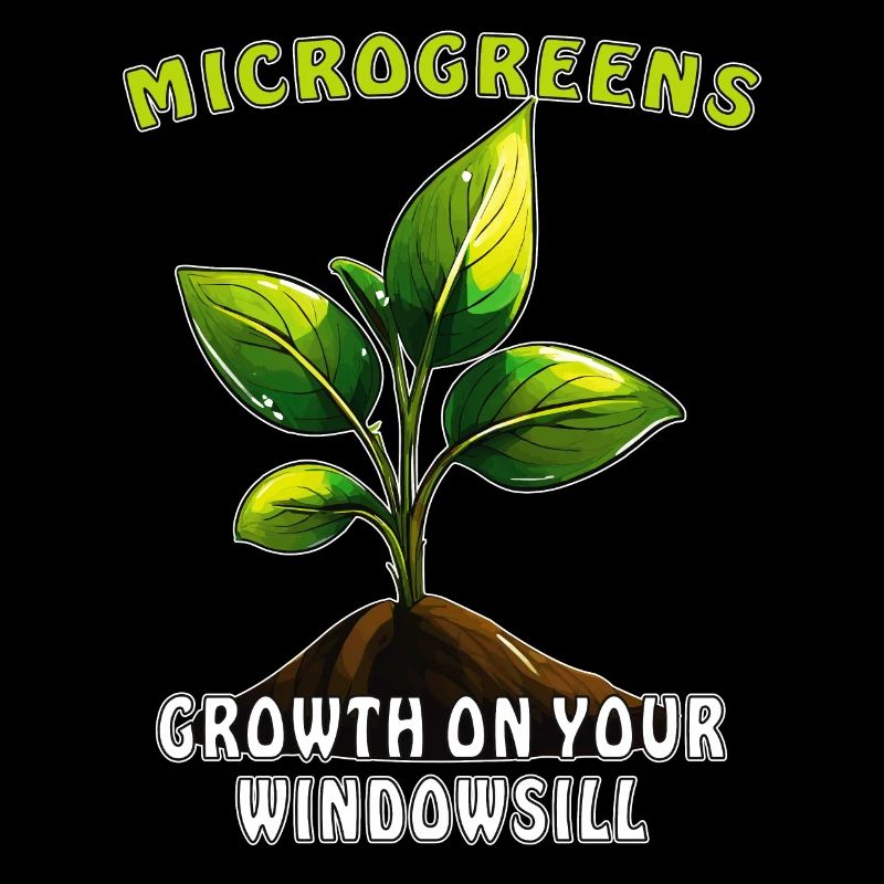 MICROGREENS GROWTH ON YOUR WINDOWSILL