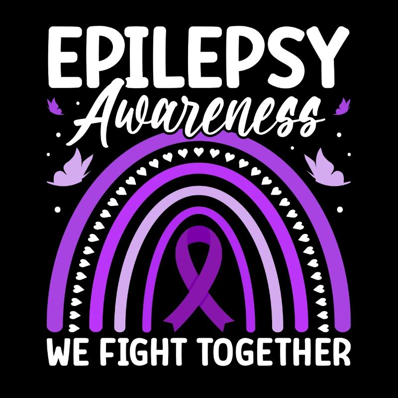 Nous luttons ensemble contre l’épilepsie du système nerveux violet