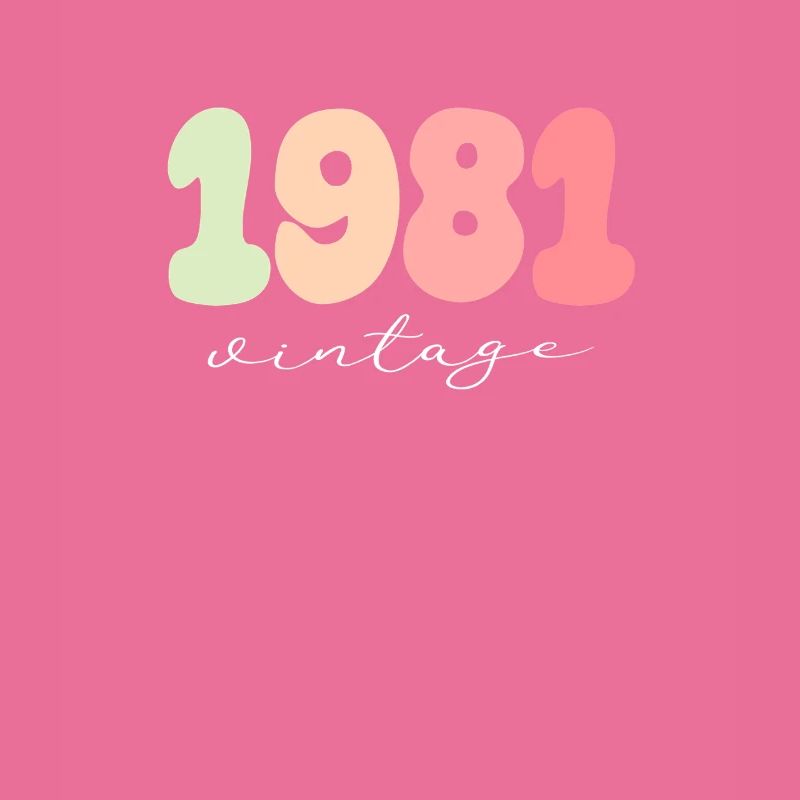 Anniversaire Année de naissance 1981