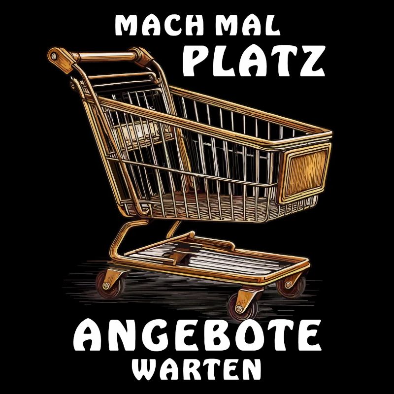EINKAUFSWAGEN MACH MAL PLATZ