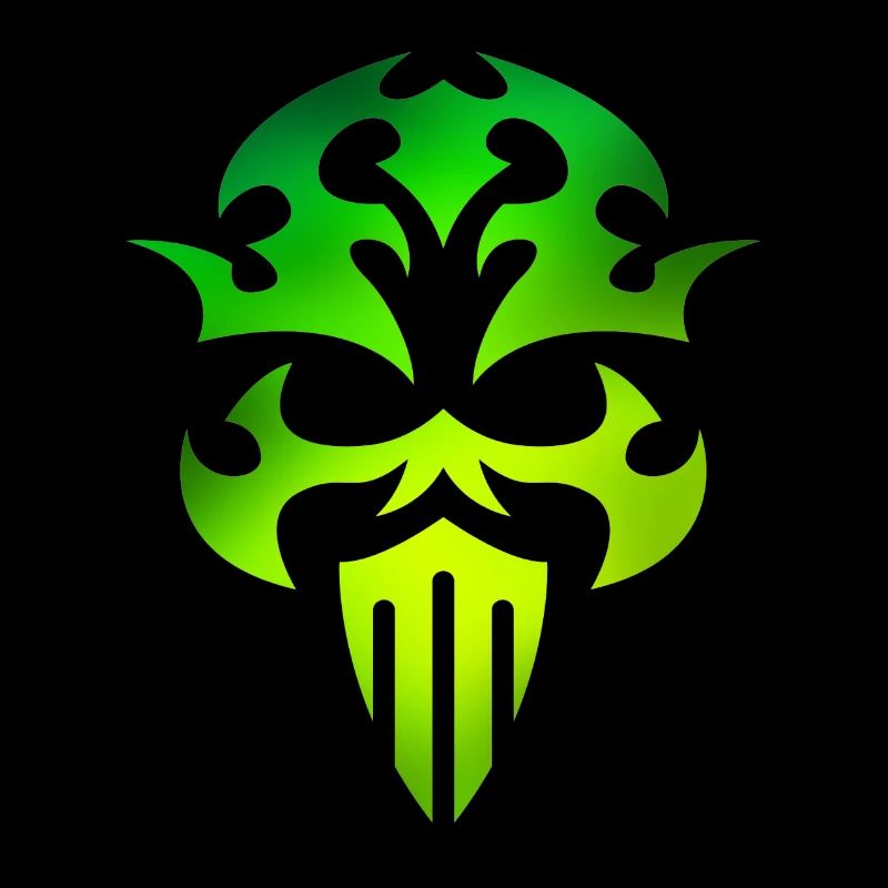 Crâne vert