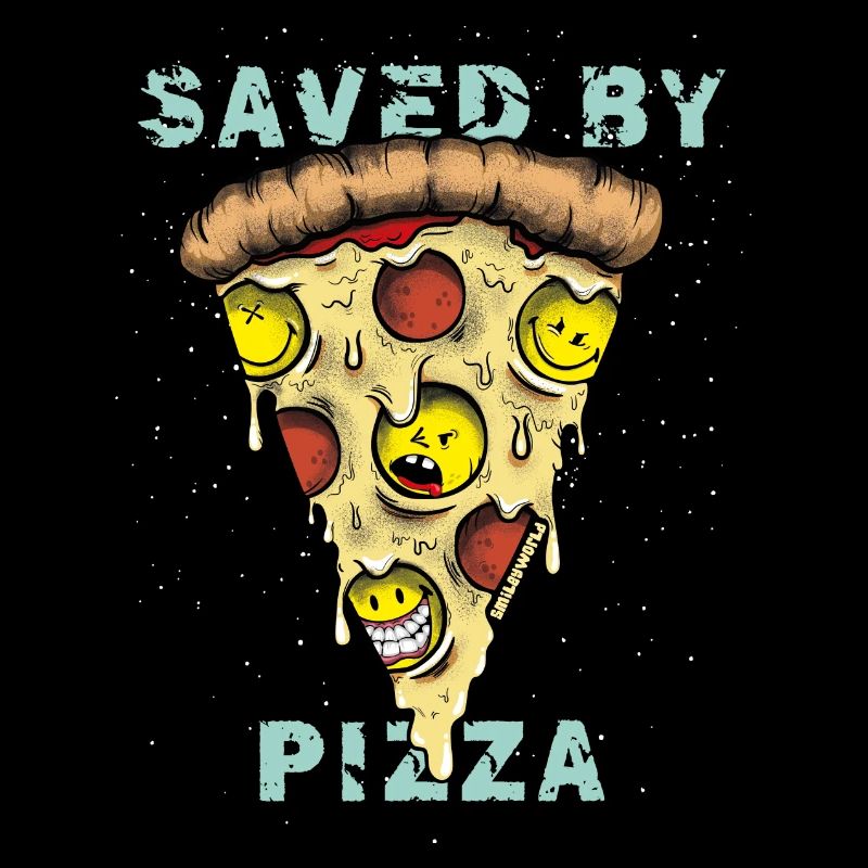 SmileyWorld Saved By Pizza