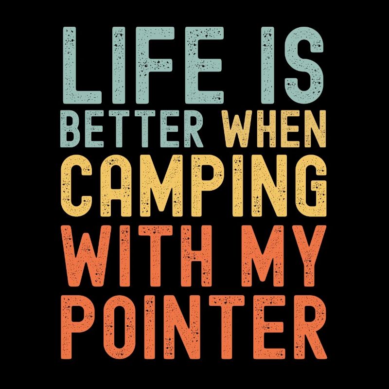 Pointer Camping rétro vintage