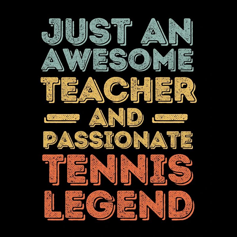 Lehrer Tennis retro