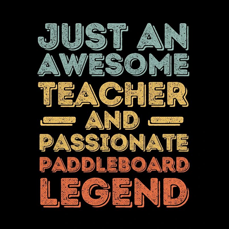 Lehrer Paddleboard retro
