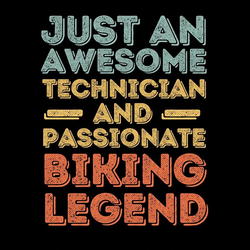 Technicien Cyclisme rétro