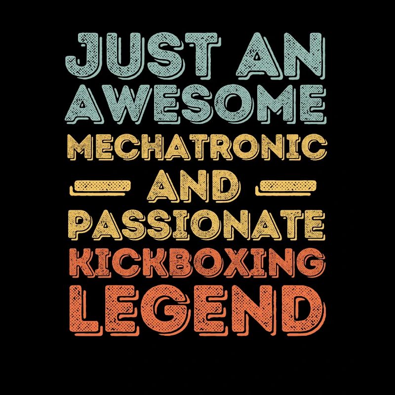 Mécatronique Technicien Kickboxing rétro