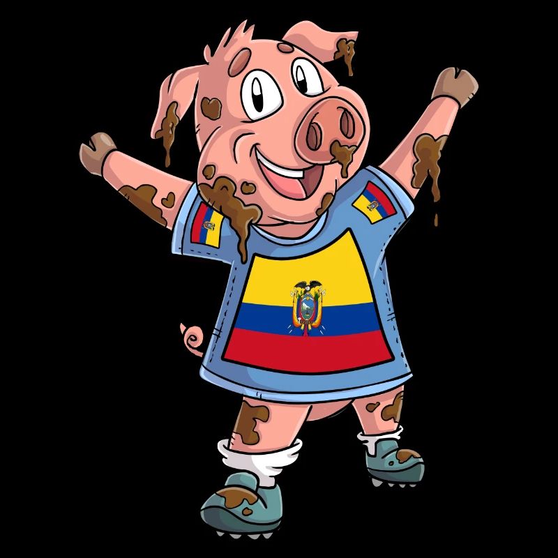 Fan Schwein Ecuador