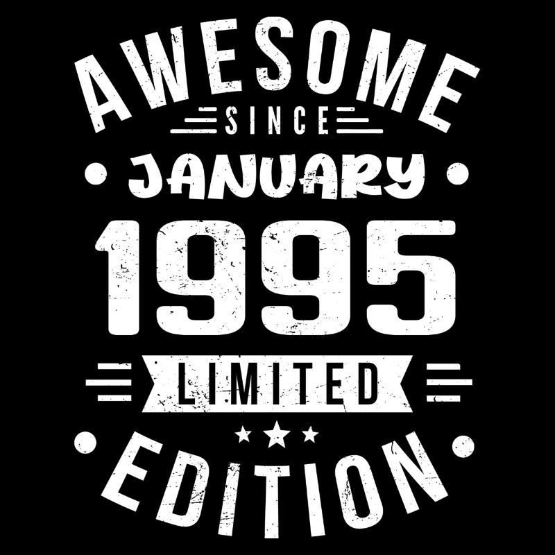 Janvier 1995 - Anniversaire Janvier 1995 I Janvier 1995