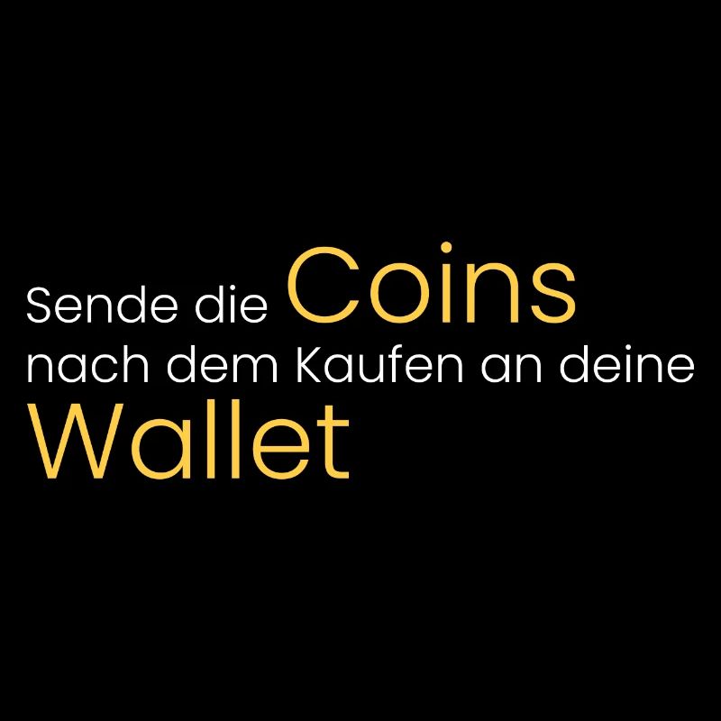 Sende Coins an deine Wallet