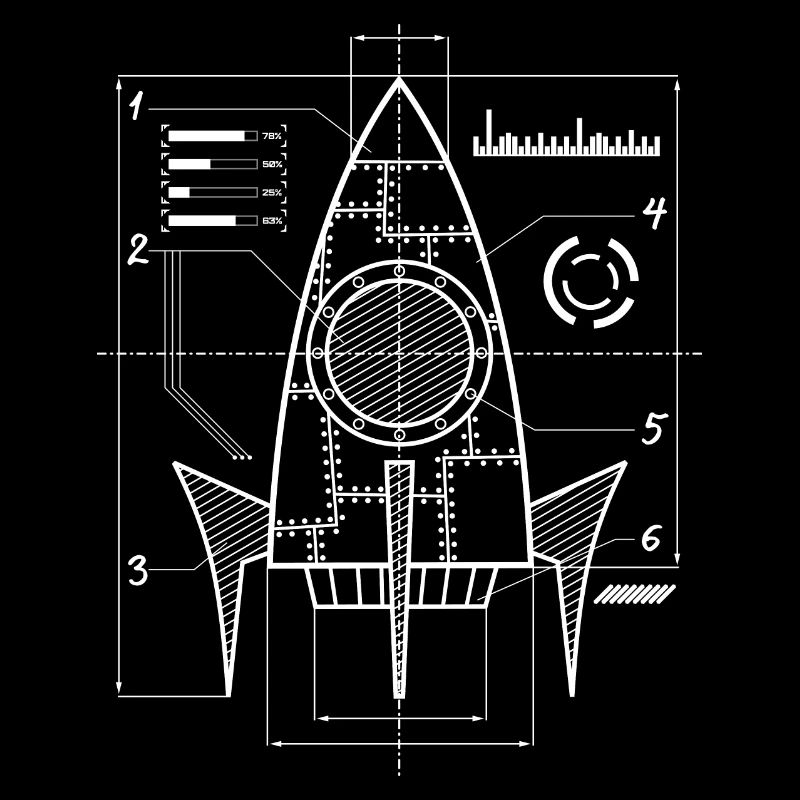 Plan du vaisseau spatial | Galaxy Space Spaceflight