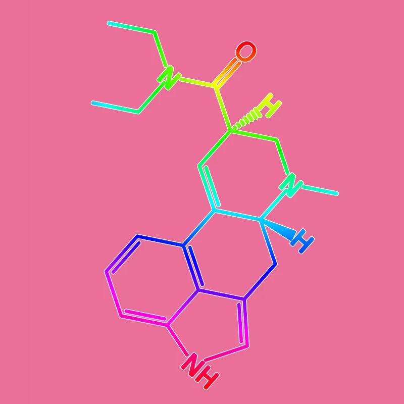 LSD Formule structurale A. Hofmann Bicycle Day