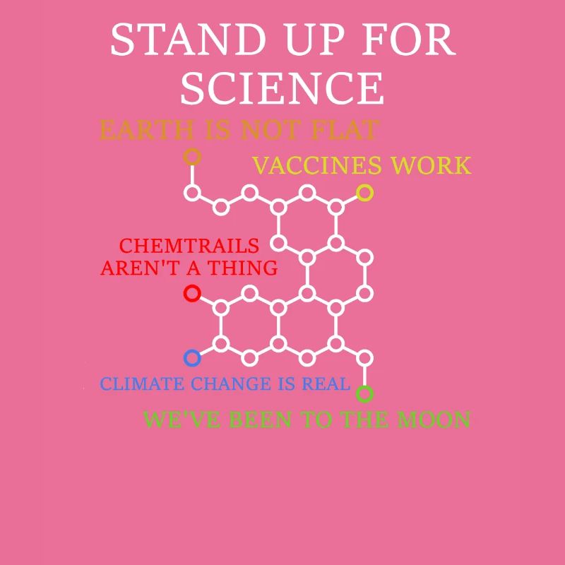 Stand up for Science Wissenschaft Nerd Geschenk