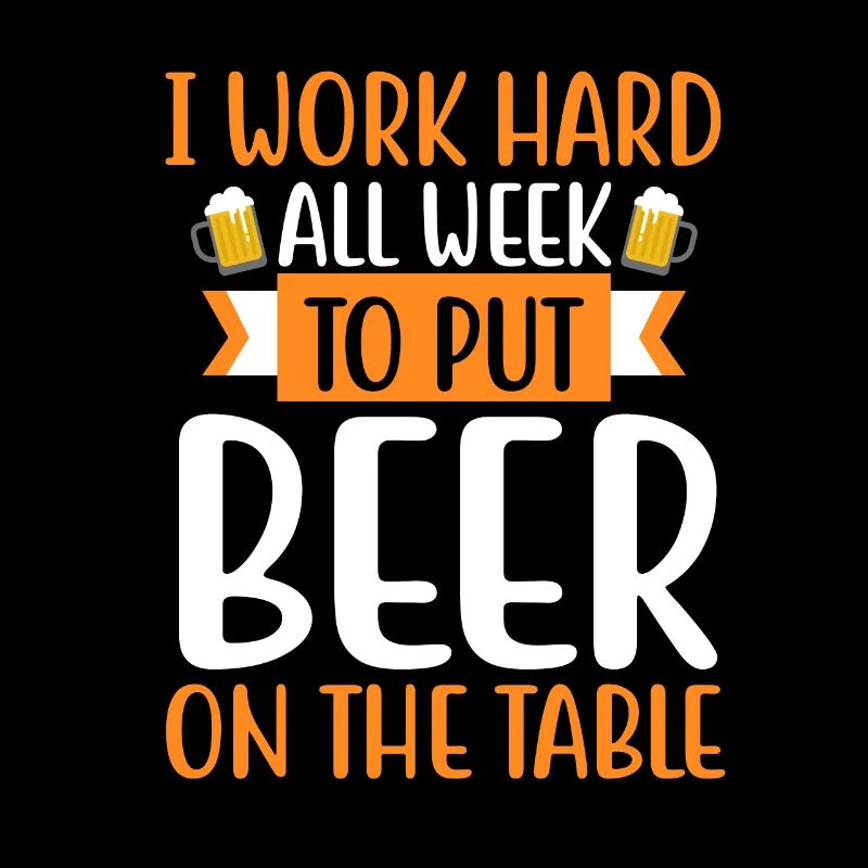 Funny saying drinking beer