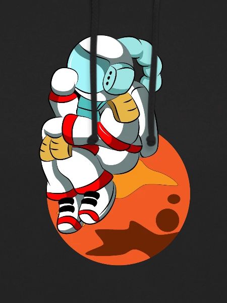 Astronaute réfléchissant