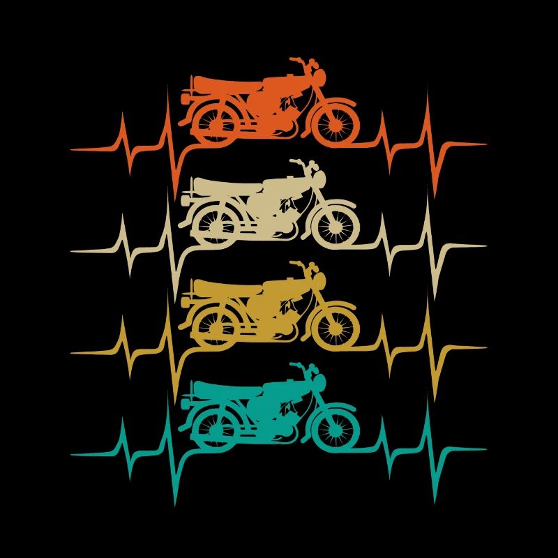 Simson Moped S51 Oldtimer Geschenk Vintage