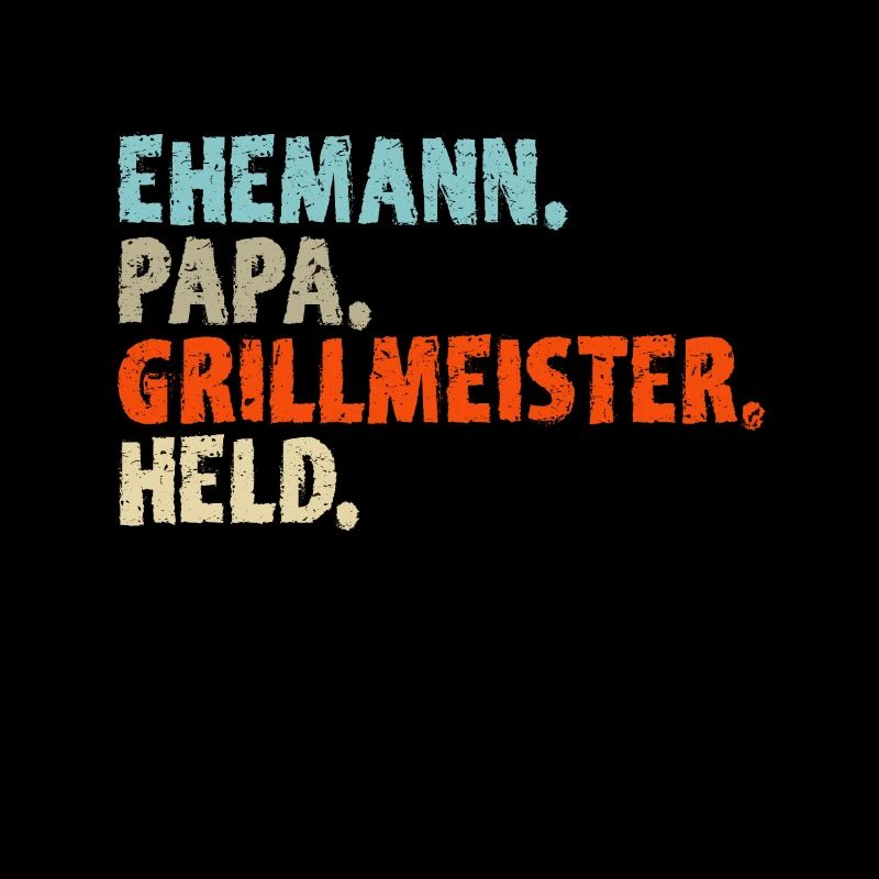 EHEMANN PAPA GRILLMEISTER HELD - Papa Geschenkidee
