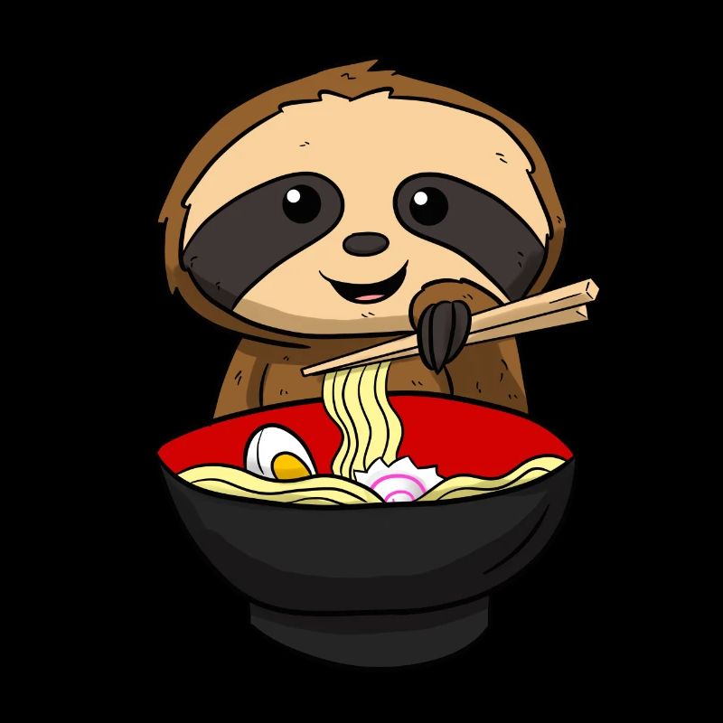 Ramen sloth otaku