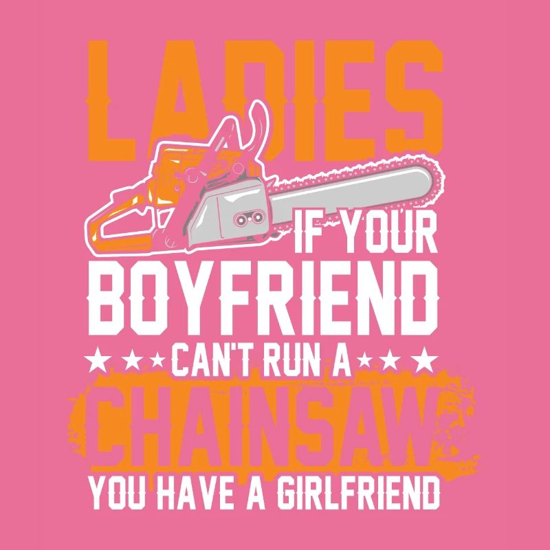 Running chainsaw